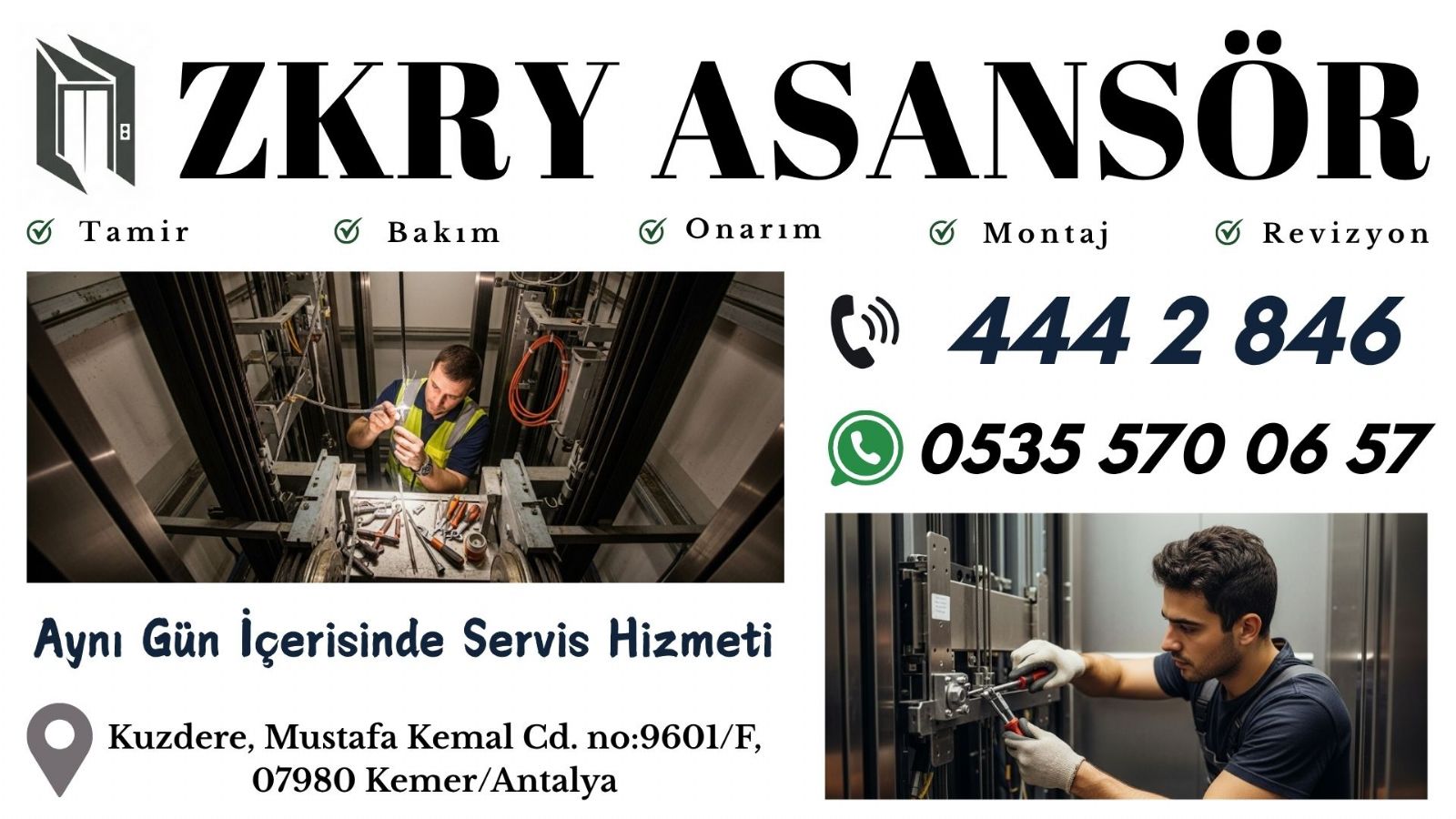 kemer-asansör-firmaları